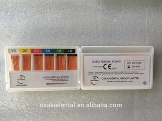 Osakadental Gutta Percha Points 02taper /dental material/orthodontic material