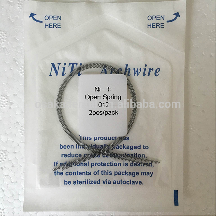 Dental Material Niti Coil Open Spring for Orthodontic Wire OSA-F730-1