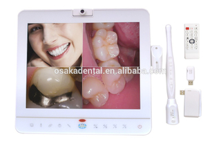 15inch White Dental Monitor Wireless Intraoral Camera System with VGA+VIDEO+USB Port (MD1500W)