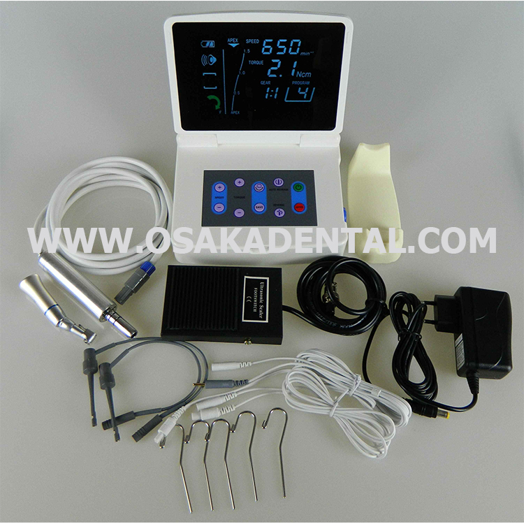 Electric motor multi-function root-canal endo motor with Apex locator