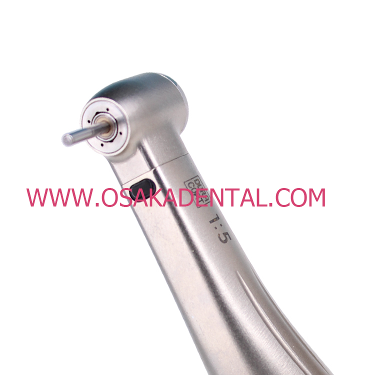 OSAKA Dental Fiber Optic Dental 1:5 Handpiece Dental Electric Motor Contra Angle