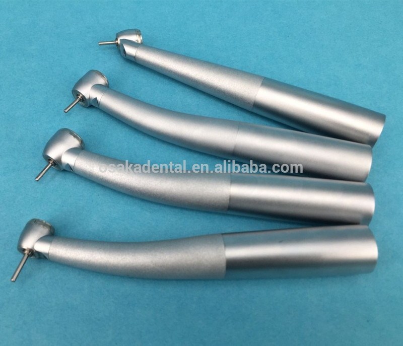6 Holes Fiber Optic LED Push Button Handpiece with Quick Coupler