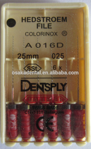 Dental Dentsply Files of Endo files Hot sell Hedstrom file root canal files