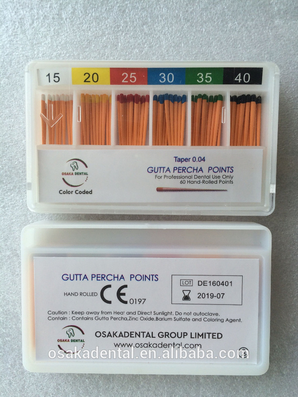 Osakadental Gutta Percha Points 04 taper /dental material/orthodontic material