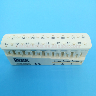 Dental Instrument Endo Block for Canal Files Measuring Endo Box Ruler