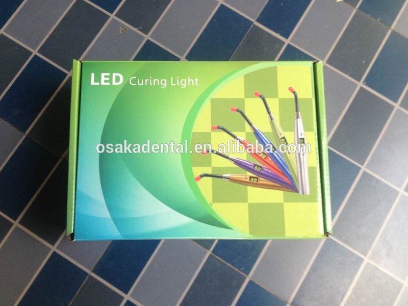 NEW fashion model dental supply rainbow led curing light