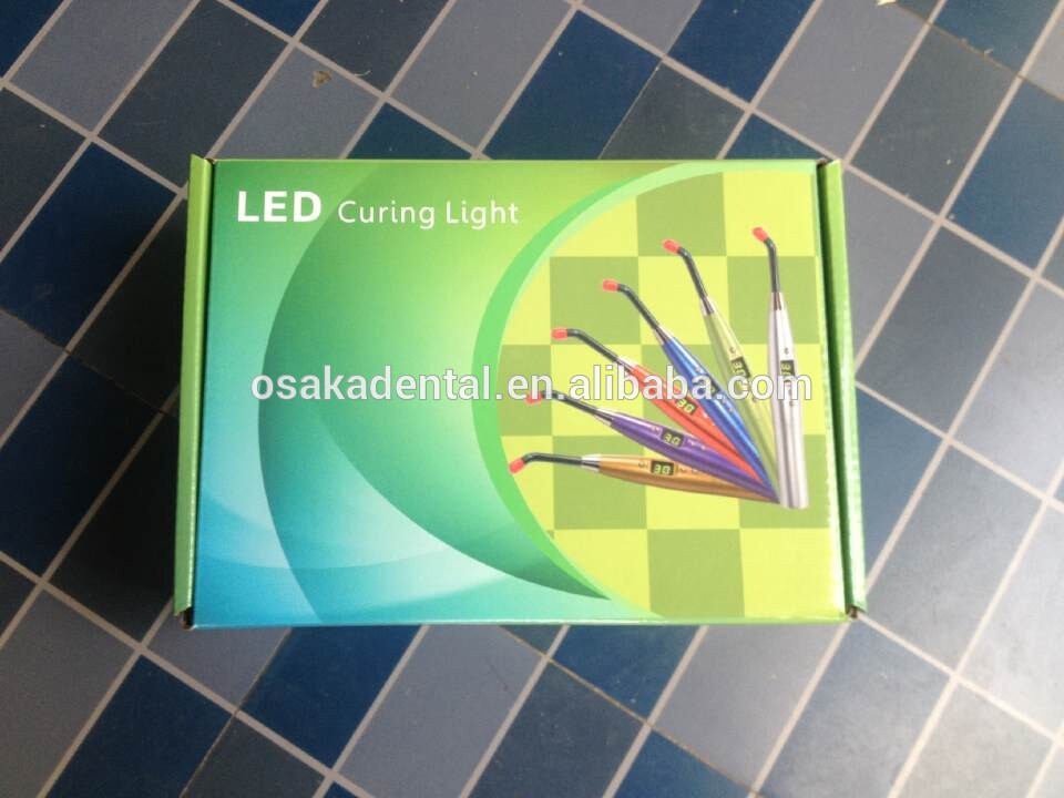 NEW fashion model dental supply rainbow led curing light