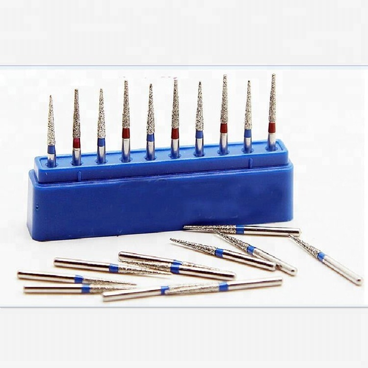 A Box Packing FG Dental Diamond Burs for High Speed Handpiece