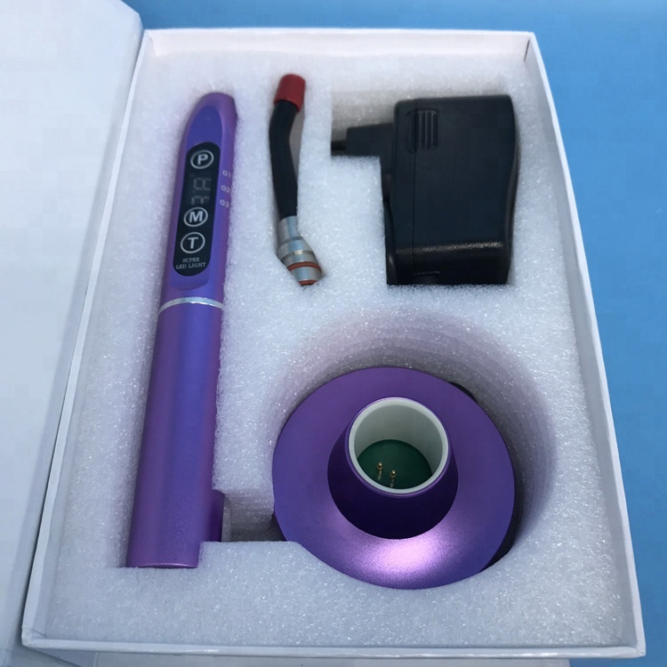 A Colorful Design Aluminum Body Dental Curing Light