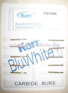 Original Kerr Golden Carbide Bur/high speed/FG/dental bur/dental carbide bur