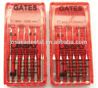 Dentsply Maillefer Gates/gates drill/dental endo files
