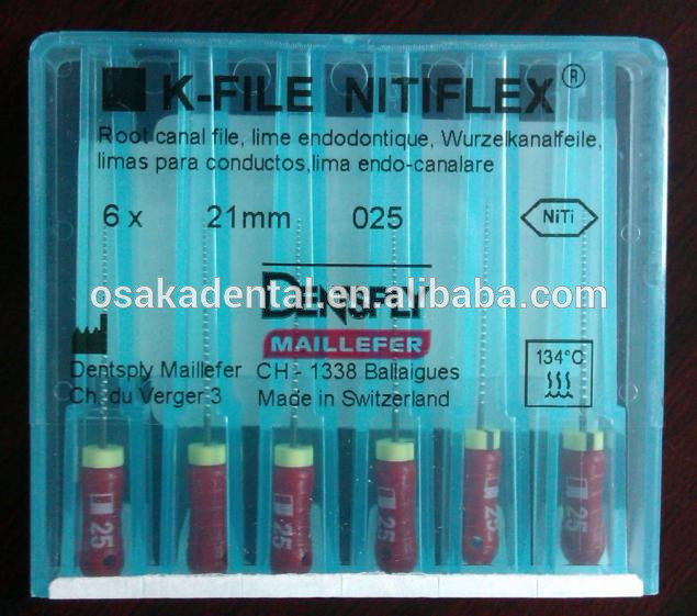 Dentsply K-File NITI FLEX (root canal flie)/Dental equipment/dental endo rotary files