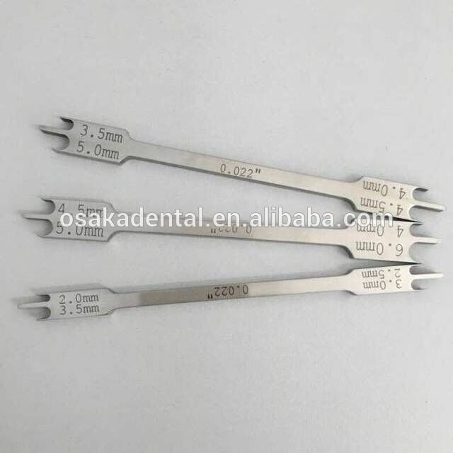 Dental orthodontic material/Bracket Positioning Gauge