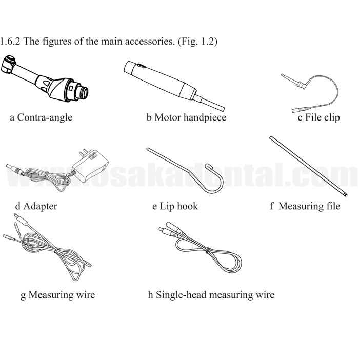Endo motor with apex locator of Dental Equipment