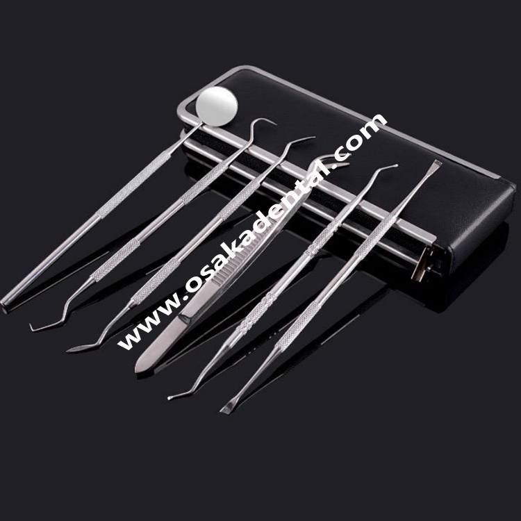 Dental Instrument of 6pcs one set/ Denture care Instrument / Dental curing process of equipment