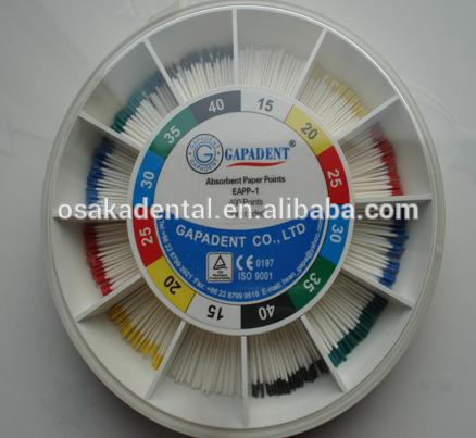GAPADENT Absorbent Paper Points EAPP-4/endo material