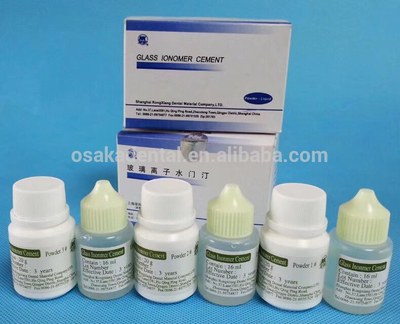 Glass Ionomer Cement with Powder and Liquid use for Dental Filling