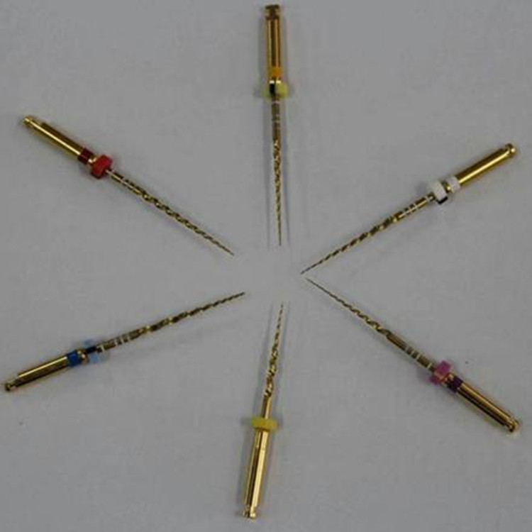 A Osakadental Brand Niti Gold Protaper files for machine and hand use
