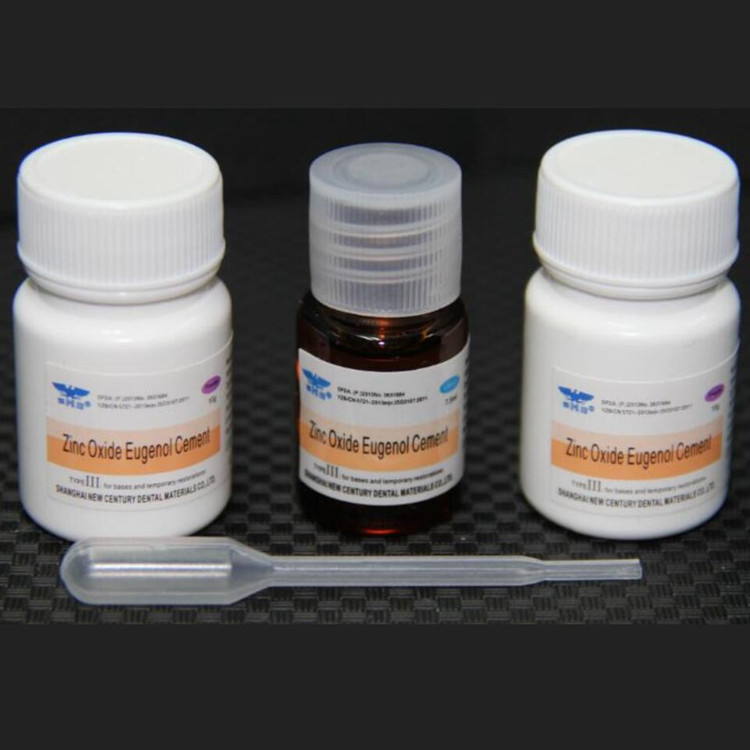A Dental Material Zinc oxide and Eugenol Cement with Powder and Liquid
