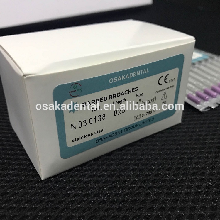 Osaka Dental Endo Barbed Broaches Hand Use Medical Instrument Supply/nerve broach/endodontic files/root canal files