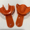 ABS Disposable kids dental impression tray with different size upper and lower dental mesh tray