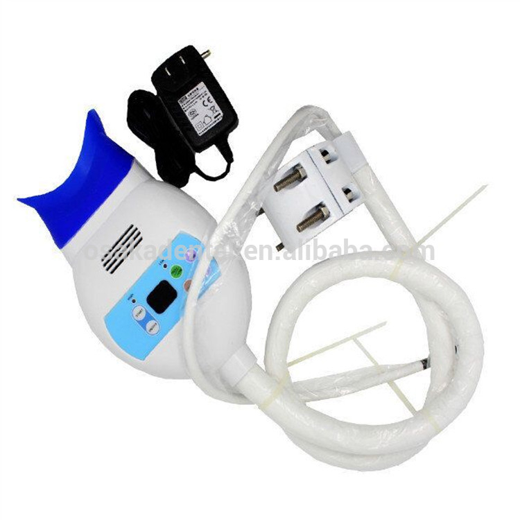 A Dental Teeth Whitening and Bleaching Machine Installed on Dental Chair
