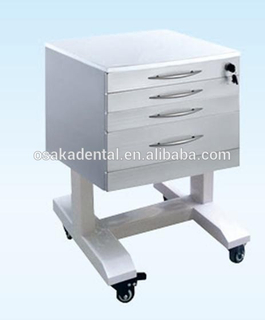 Hot sales Stainless Steel Dental Cabinet Dental Furniture with handle type
