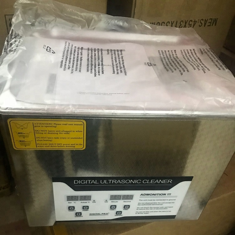 High quality 10L Digital Timing Belt Heating Control Dental Ultrasonic Cleaner