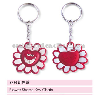 flower shape key chain /without teeth /dental accessories/dental cultural products/oral dental accessories