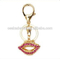 Lip shade key chain/lovers key chains/dental decoration/dental gifts/dental cultural products