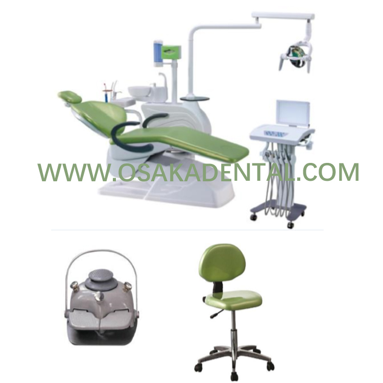 Model of OSA-1-68A dental chair economic / foldable functions of dental chair price / dental machinery guangdong