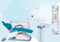 CE approved high quality Dental Unit dental chair with dentist stool