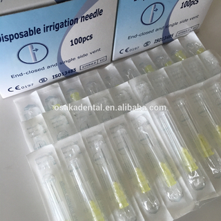 Disposable Dental Endo Irrigation Needle End Closed Side Hole