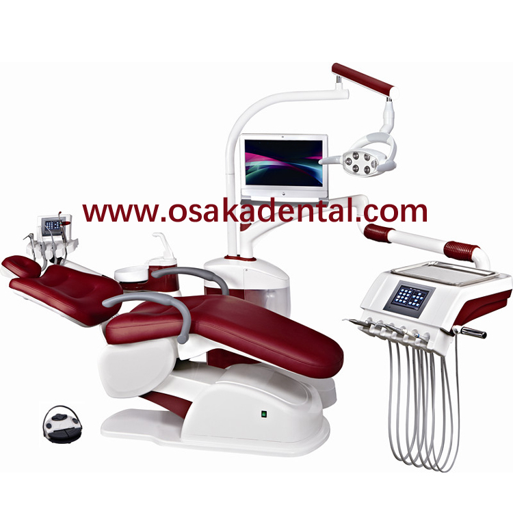Dental unit dental chair OSA-A6800 High class dental unit with digital control system all touch screen