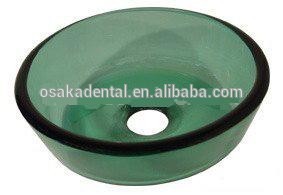 Dental glass cuspidor,dental unit spitton for dental units