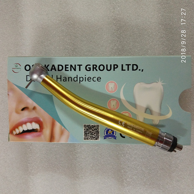Dental use Colorful Handpieces for denture curing polishing /hot sale popular colorful led high speed handpiece