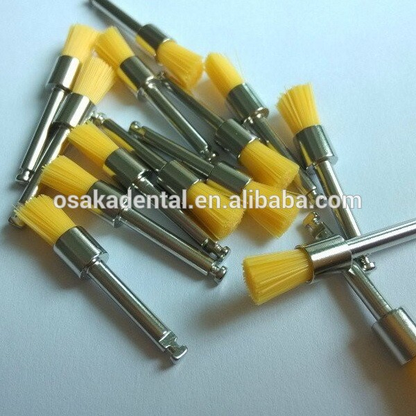Colorful dental polish nylon brush small head