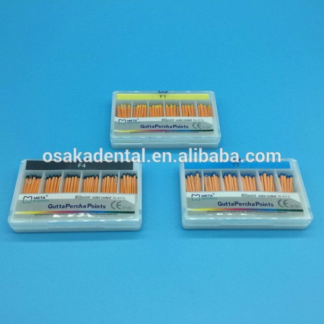Dental F1-F5 Gutta Percha Points