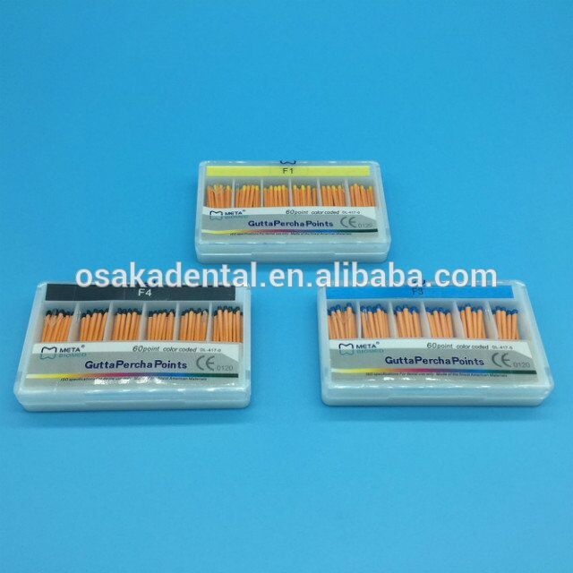 Dental F1-F5 Gutta Percha Points