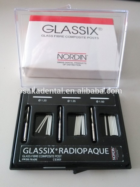Germany Material Dental Glass Fiber Composite Post with three Size 1.20~1.50mm
