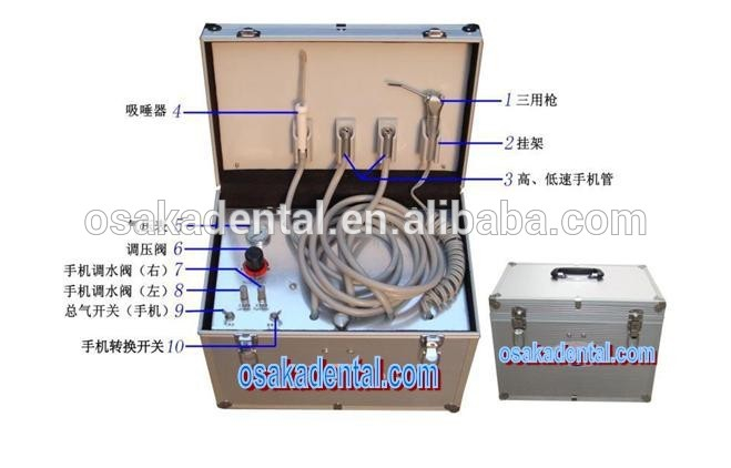 Economical dental equipment portable dental unit with CE approved