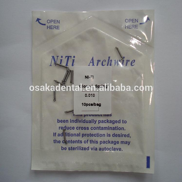 Dental Orthodontic Niti Open Spring/close Coil Spring