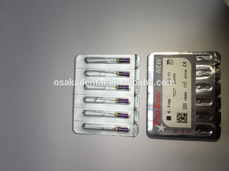 Dental files VDW brand dental stainless K&H&R files