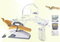 CE approved high quality Dental Unit dental chair with dentist stool