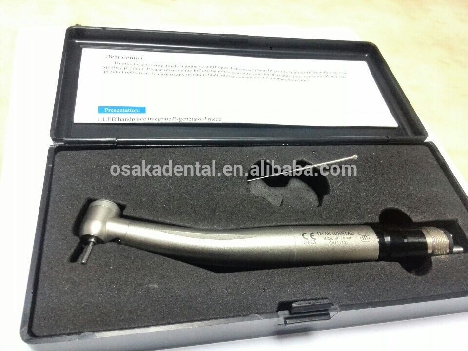 Titanium Dental LED Handpiece with Quick Coupling and CE certified