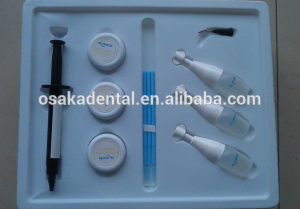 30% Teeth whitening gel kit for 3 people use