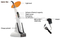 dental supply low price woodpecker LED-B curing light dental curing light