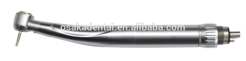 Titanium push button LED generator dental handpiece with quick coupling M4 or B2