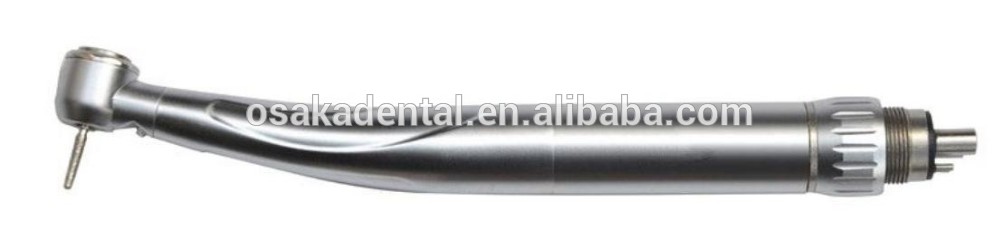 Titanium push button LED generator dental handpiece with quick coupling M4 or B2