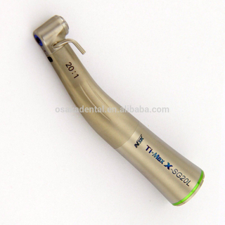 Dental Implant low speed handpiece Latch Type 20:1 Fiber Optic Contra Angle